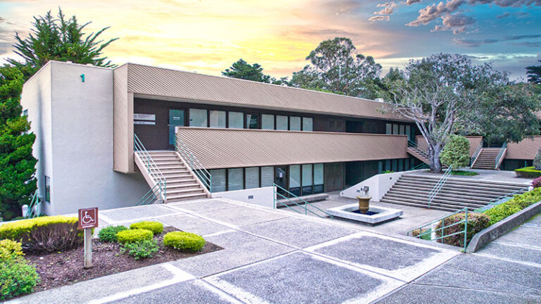 The exterior view of monterey oral surgery office building