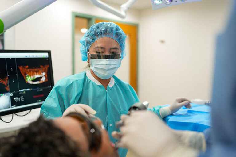 a patient recovery after facial trauma